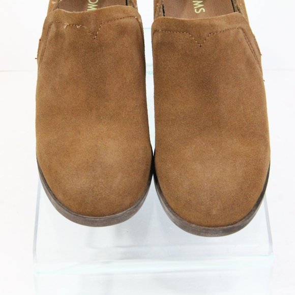 Toms Shaye Boots Women Suede Bootie sz 7 Western style Shootie - Picture 5 of 9